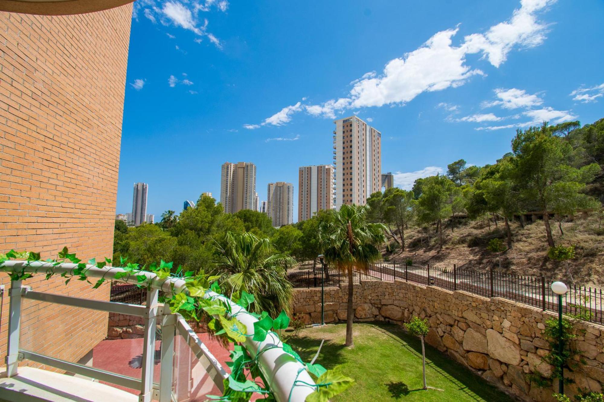 Апартаменты Jardines Benidorm Poniente Экстерьер фото