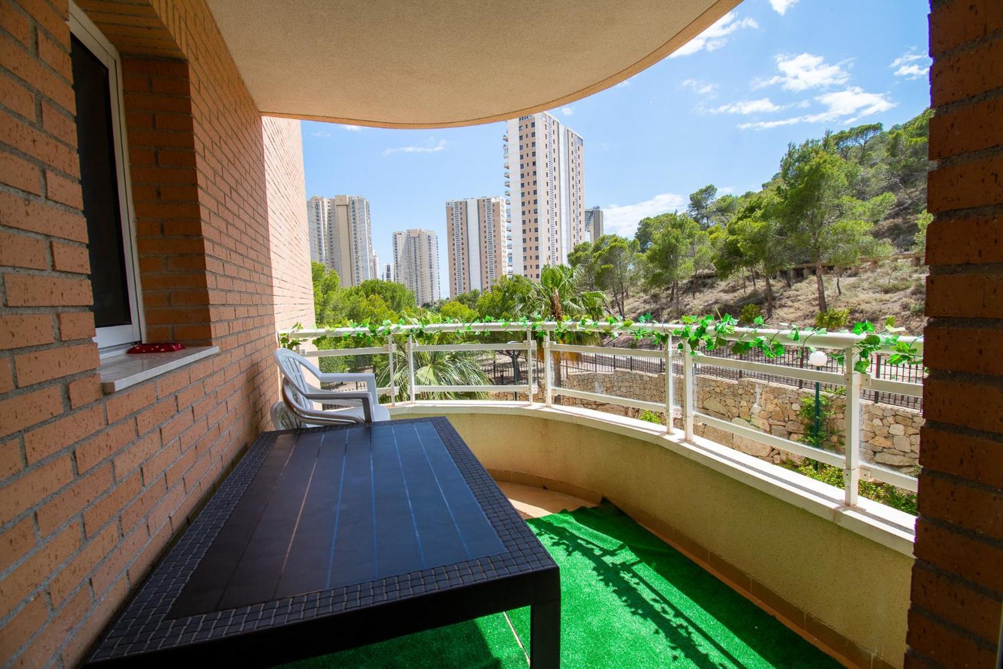 Апартаменты Jardines Benidorm Poniente Экстерьер фото