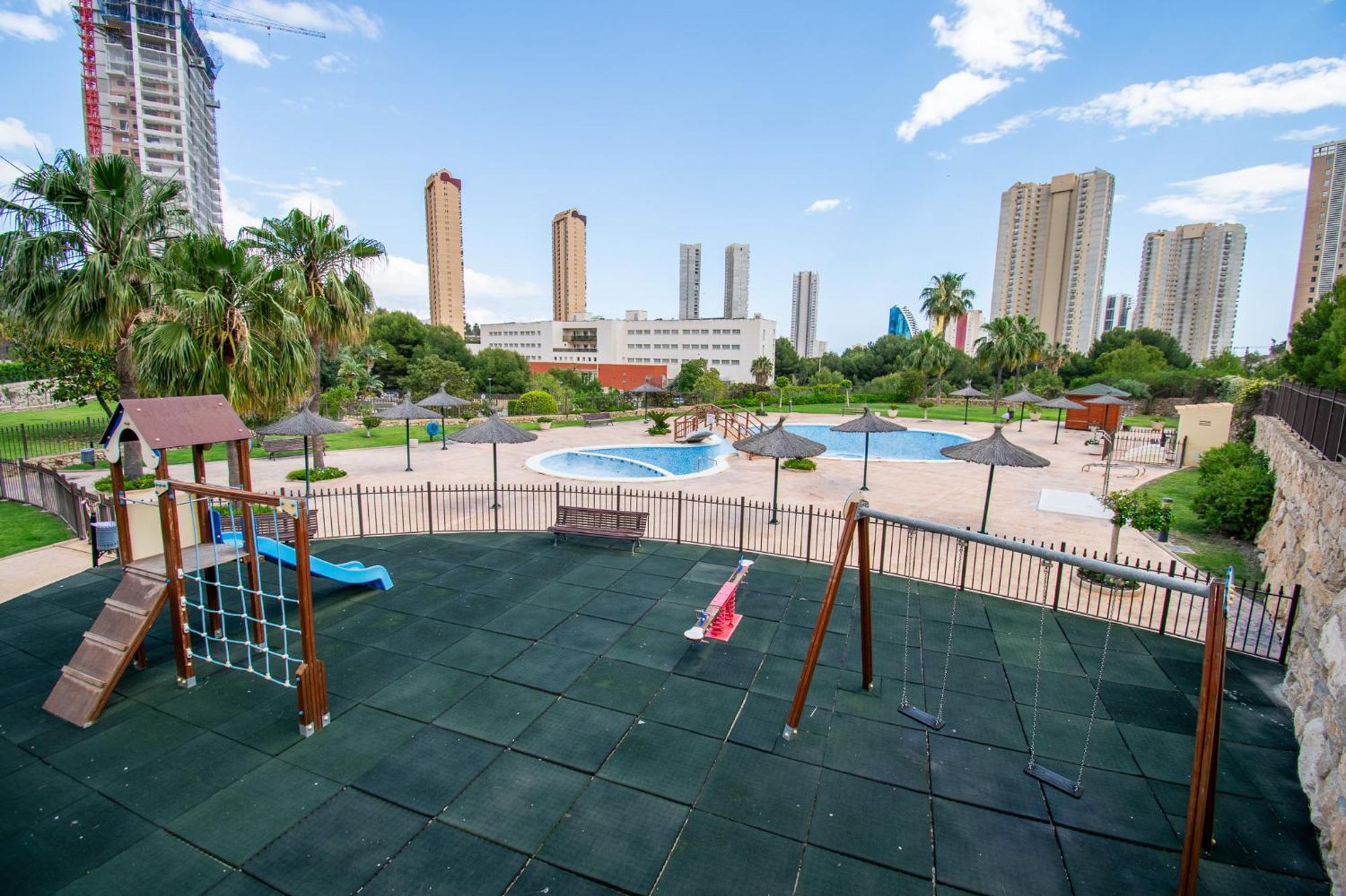 Апартаменты Jardines Benidorm Poniente Экстерьер фото